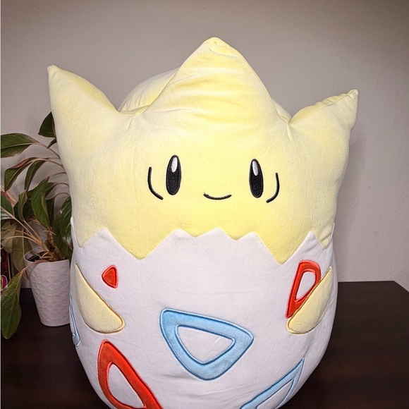20” Pokémon Togepi Squishmallows Plush Stuffed Animal